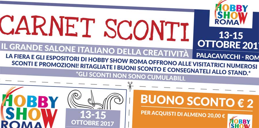 HS Roma – Online il Carnet Sconti per l’edizione Autunno 2017