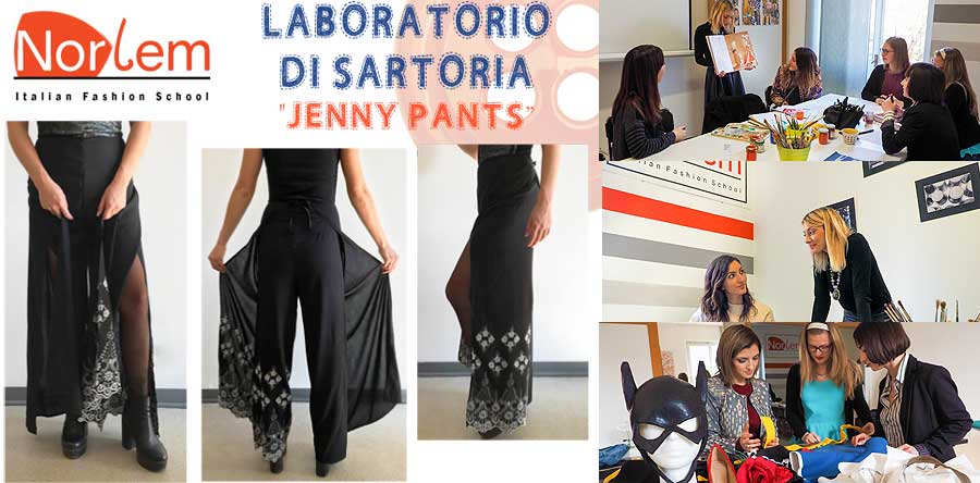 HS Milano – “Jenny Pants”: arriva il laboratorio di sartoria… a premi di Norlem Italian Fashion School