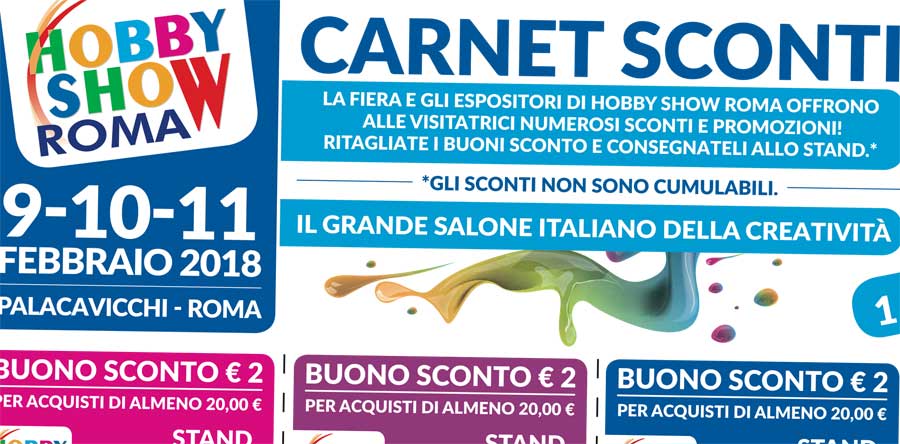 HS Roma – Online il Carnet Sconti per l’edizione Primavera 2018